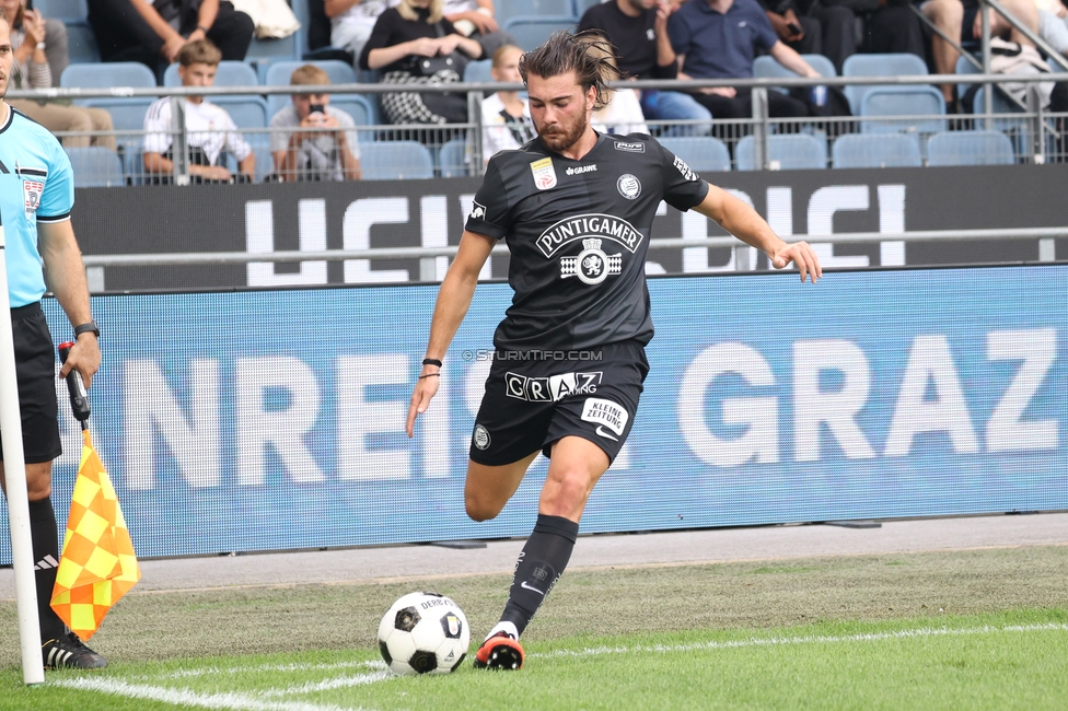 Sturm Graz - LASK
Oesterreichische Fussball Bundesliga, 6. Runde, SK Sturm Graz - Linzer ASK, Stadion Graz-Liebenau, 13.09.2026. Foto zeigt Gizo Mamageishvili (Sturm)
