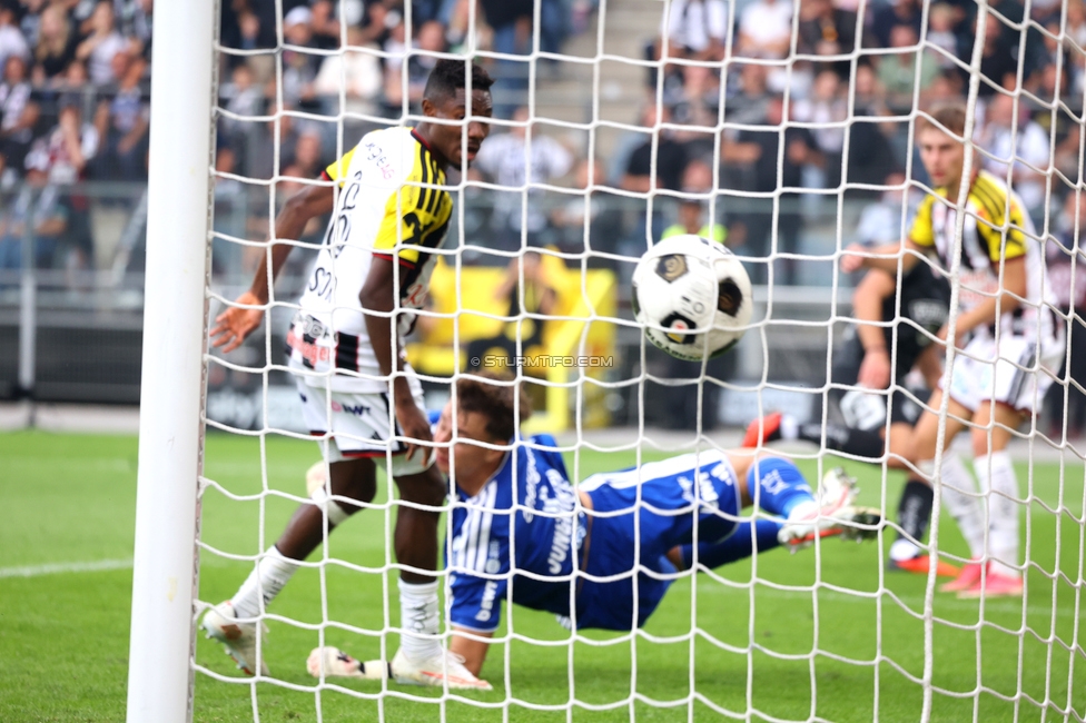 Sturm Graz - LASK
Oesterreichische Fussball Bundesliga, 6. Runde, SK Sturm Graz - Linzer ASK, Stadion Graz-Liebenau, 13.09.2026. Foto zeigt Gizo Mamageishvili (Sturm)
