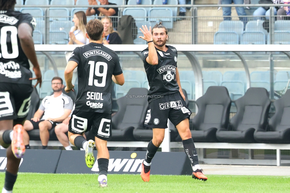 Sturm Graz - LASK
Oesterreichische Fussball Bundesliga, 6. Runde, SK Sturm Graz - Linzer ASK, Stadion Graz-Liebenau, 13.09.2026. Foto zeigt Gizo Mamageishvili (Sturm)
