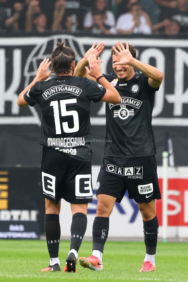 Sturm Graz - LASK
Oesterreichische Fussball Bundesliga, 6. Runde, SK Sturm Graz - Linzer ASK, Stadion Graz-Liebenau, 13.09.2026. Foto zeigt Gizo Mamageishvili (Sturm)
