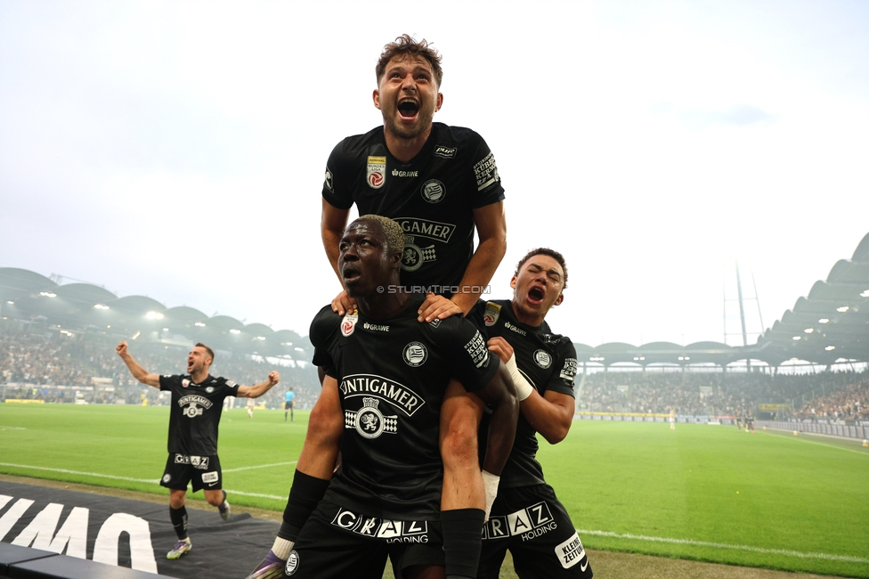 Sturm Graz - LASK
Oesterreichische Fussball Bundesliga, 6. Runde, SK Sturm Graz - Linzer ASK, Stadion Graz-Liebenau, 13.09.2026. Foto zeigt Oumar Diakite (Sturm)
