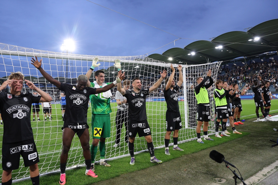 Sturm Graz - LASK
Oesterreichische Fussball Bundesliga, 6. Runde, SK Sturm Graz - Linzer ASK, Stadion Graz-Liebenau, 13.09.2026. Foto zeigt die Mannschaft von Sturm

