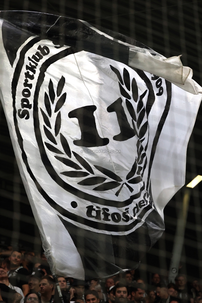 Sturm Graz - Stade Rennes
UEFA Europa League Gruppenphase 1. Spieltag, SK Sturm Graz - Stade Rennes Football Club, Stadion Graz-Liebenau Graz, 16.09.2026. Foto zeigt Fans von Sturm

