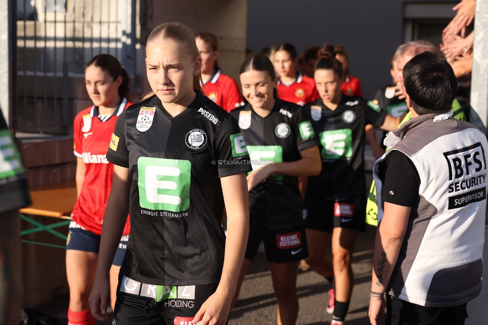 Sturm Frauen - Rapid
OEFB Frauen Bundesliga, 7. Runde, SK Sturm Graz Frauen - SK Rapid, Trainingszentrum Messendorf, 18.09.2026. Foto zeigt Lena Breznik (Sturm Frauen)
