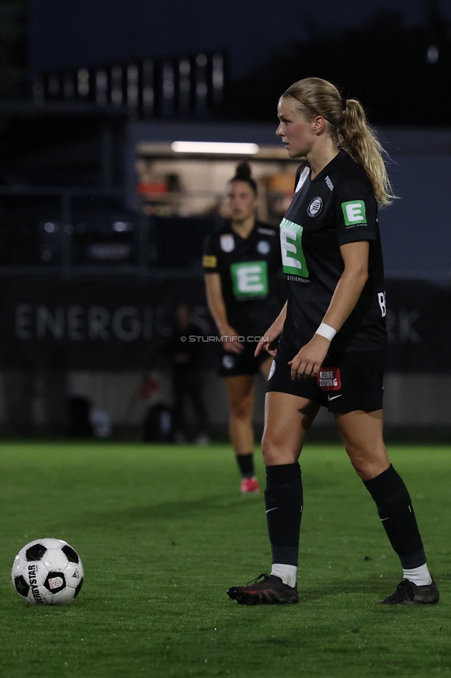Sturm Frauen - Rapid
OEFB Frauen Bundesliga, 7. Runde, SK Sturm Graz Frauen - SK Rapid, Trainingszentrum Messendorf, 18.09.2026. Foto zeigt Merel Bormans (Sturm Frauen)
