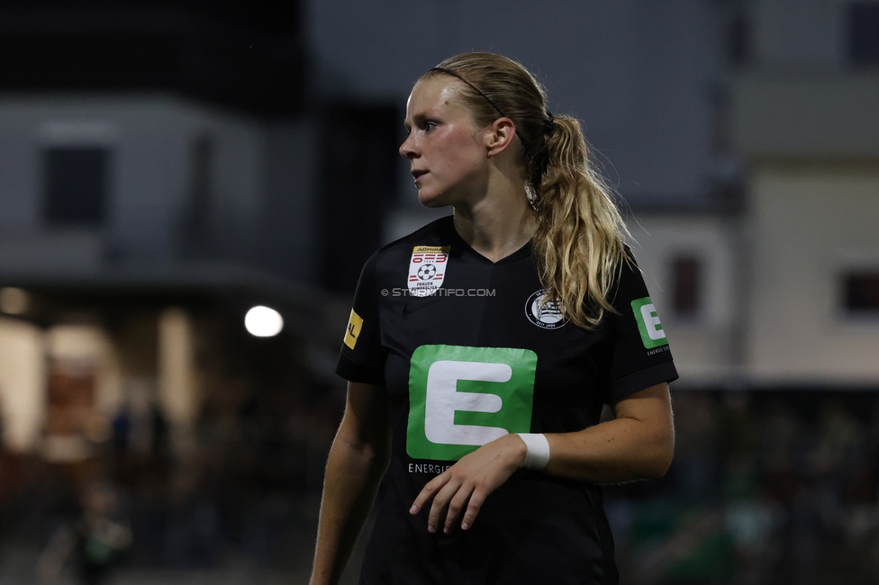 Sturm Frauen - Rapid
OEFB Frauen Bundesliga, 7. Runde, SK Sturm Graz Frauen - SK Rapid, Trainingszentrum Messendorf, 18.09.2026. Foto zeigt Merel Bormans (Sturm Frauen)
