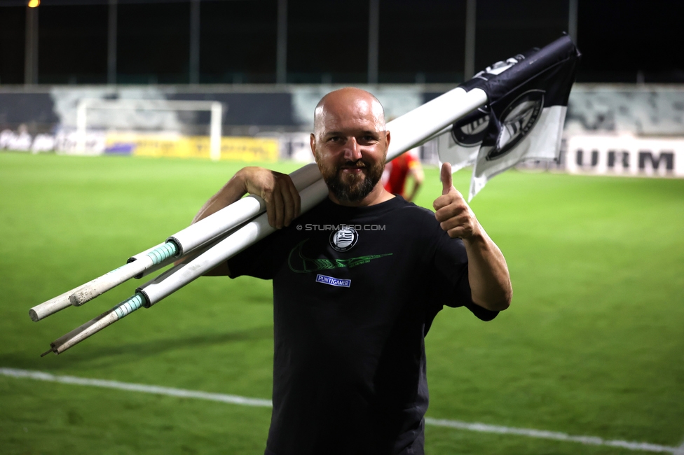 Sturm Frauen - Rapid
OEFB Frauen Bundesliga, 7. Runde, SK Sturm Graz Frauen - SK Rapid, Trainingszentrum Messendorf, 18.09.2026. Foto zeigt Harald Kein (Greenkeeper Trainingszentrum Messendorf)
