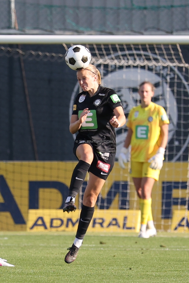 Sturm Frauen - Austria
OEFB Frauen Bundesliga, 8. Runde, SK Sturm Graz Frauen - FK Austria Wien, Trainingszentrum Messendorf, 27.09.2026. Foto zeigt Merel Bormans (Sturm Frauen)
