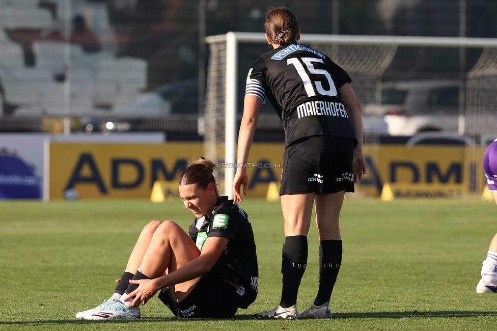 Sturm Frauen - Austria
OEFB Frauen Bundesliga, 8. Runde, SK Sturm Graz Frauen - FK Austria Wien, Trainingszentrum Messendorf, 27.09.2026. Foto zeigt Laura Krumboeck (Sturm Frauen)
