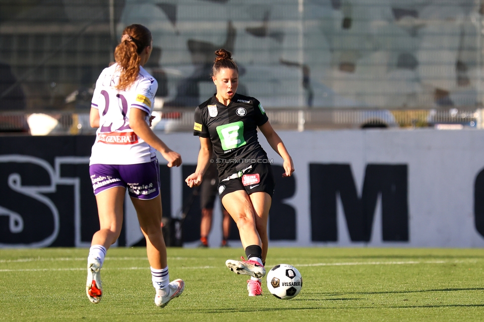 Sturm Frauen - Austria
OEFB Frauen Bundesliga, 8. Runde, SK Sturm Graz Frauen - FK Austria Wien, Trainingszentrum Messendorf, 27.09.2026. Foto zeigt Julia Michelle Wattilete (Sturm Frauen)

