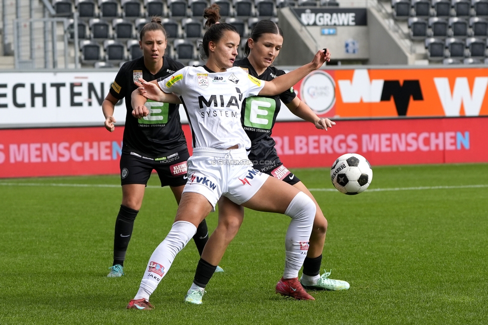 Altach - Sturm Frauen
OEFB Frauen Bundesliga, 10. Runde, SC Rheindort Altach Frauen - SK Sturm Graz Frauen, Stadion Schnabelholz Altach, 18.10.2026

Foto zeigt Marie Spiess (Sturm Frauen)
