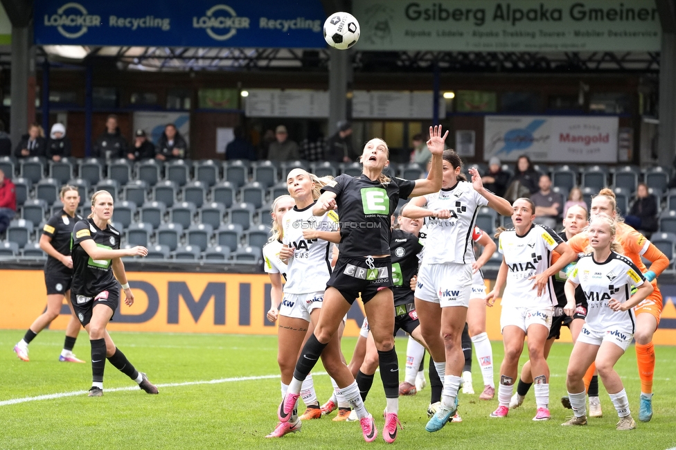 Altach - Sturm Frauen
OEFB Frauen Bundesliga, 10. Runde, SC Rheindort Altach Frauen - SK Sturm Graz Frauen, Stadion Schnabelholz Altach, 18.10.2026

Foto zeigt Brigitta Pulins (Sturm Frauen)
