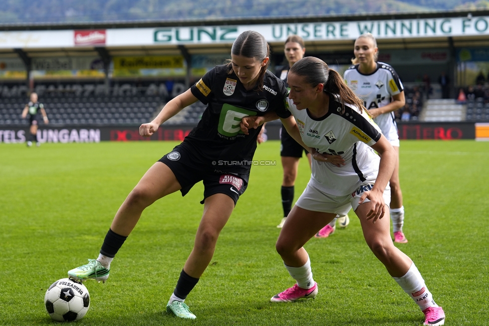 Altach - Sturm Frauen
OEFB Frauen Bundesliga, 10. Runde, SC Rheindort Altach Frauen - SK Sturm Graz Frauen, Stadion Schnabelholz Altach, 18.10.2026

Foto zeigt Marie Spiess (Sturm Frauen)

