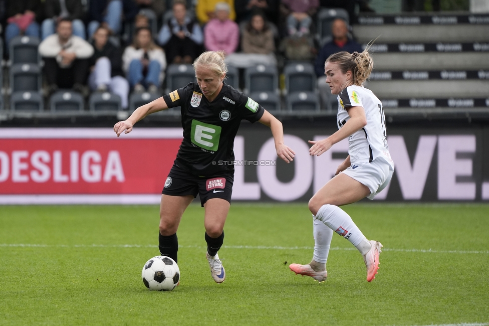 Altach - Sturm Frauen
OEFB Frauen Bundesliga, 10. Runde, SC Rheindort Altach Frauen - SK Sturm Graz Frauen, Stadion Schnabelholz Altach, 18.10.2026

Foto zeigt Sara Pavlovic (Sturm Frauen)
