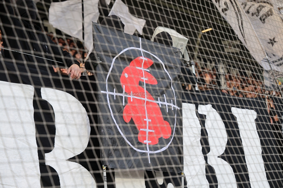 Sturm Graz - GAK
Oesterreichische Fussball Bundesliga, 9. Runde, SK Sturm Graz - Grazer AK, Stadion Graz-Liebenau, 18.10.2026. Foto zeigt Fans von Sturm
