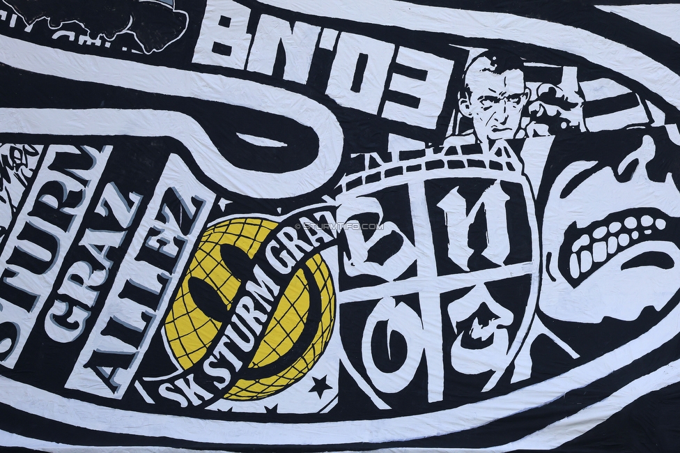 Sturm Graz - GAK
Oesterreichische Fussball Bundesliga, 9. Runde, SK Sturm Graz - Grazer AK, Stadion Graz-Liebenau, 18.10.2026. Foto zeigt Fans von Sturm mit einer Choreografie
