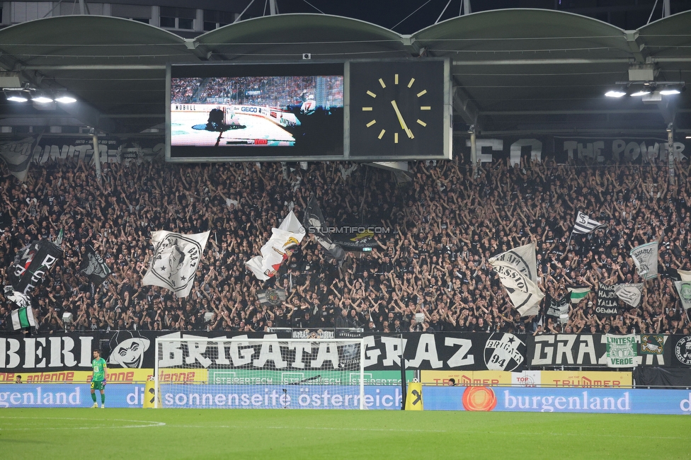 Sturm Graz - GAK
Oesterreichische Fussball Bundesliga, 9. Runde, SK Sturm Graz - Grazer AK, Stadion Graz-Liebenau, 18.10.2026. Foto zeigt Fans von Sturm
