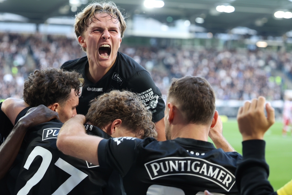 Sturm Graz - GAK
Oesterreichische Fussball Bundesliga, 9. Runde, SK Sturm Graz - Grazer AK, Stadion Graz-Liebenau, 18.10.2026. Foto zeigt Paul-Friedrich Koller
