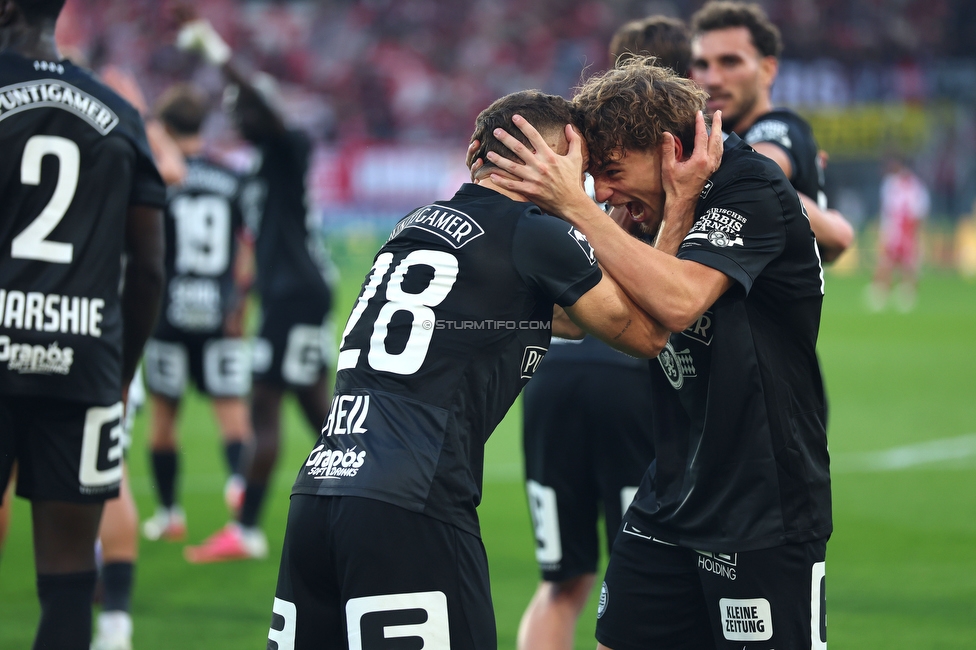 Sturm Graz - GAK
Oesterreichische Fussball Bundesliga, 9. Runde, SK Sturm Graz - Grazer AK, Stadion Graz-Liebenau, 18.10.2026. Foto zeigt Juergen Heil (Sturm)
