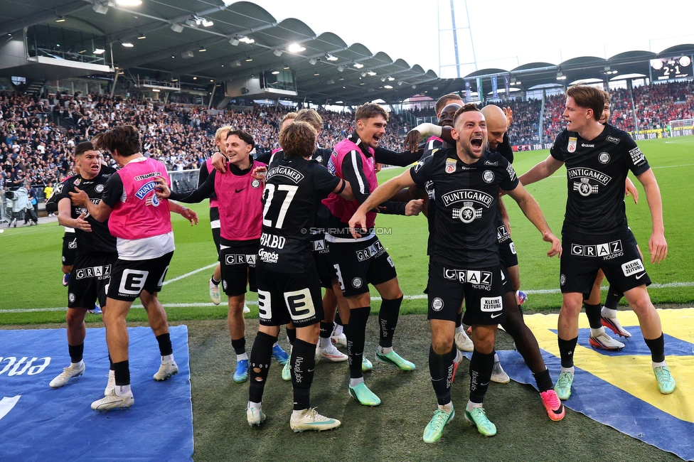 Sturm Graz - GAK
Oesterreichische Fussball Bundesliga, 9. Runde, SK Sturm Graz - Grazer AK, Stadion Graz-Liebenau, 18.10.2026. Foto zeigt Juergen Heil (Sturm)

