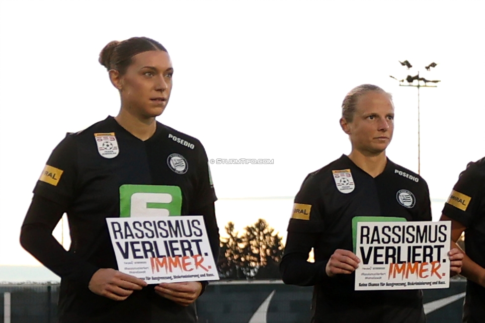 Sturm Frauen - LASK
OEFB Frauen Bundesliga, 11. Runde, SK Sturm Graz Frauen - LASK, Trainingszentrum Messendorf, 23.10.2026. Foto zeigt Laura Krumboeck (Sturm Frauen)

