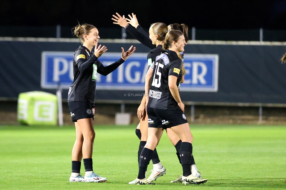 Sturm Frauen - LASK
OEFB Frauen Bundesliga, 11. Runde, SK Sturm Graz Frauen - LASK, Trainingszentrum Messendorf, 23.10.2026. Foto zeigt Laura Krumboeck (Sturm Frauen)

