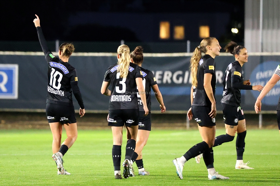 Sturm Frauen - LASK
OEFB Frauen Bundesliga, 11. Runde, SK Sturm Graz Frauen - LASK, Trainingszentrum Messendorf, 23.10.2026. Foto zeigt Laura Krumboeck (Sturm Frauen)
