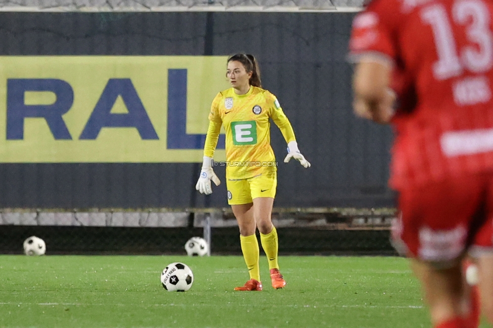 Sturm Frauen - LASK
OEFB Frauen Bundesliga, 11. Runde, SK Sturm Graz Frauen - LASK, Trainingszentrum Messendorf, 23.10.2026. Foto zeigt Vanessa Gritzner (Sturm Frauen)
