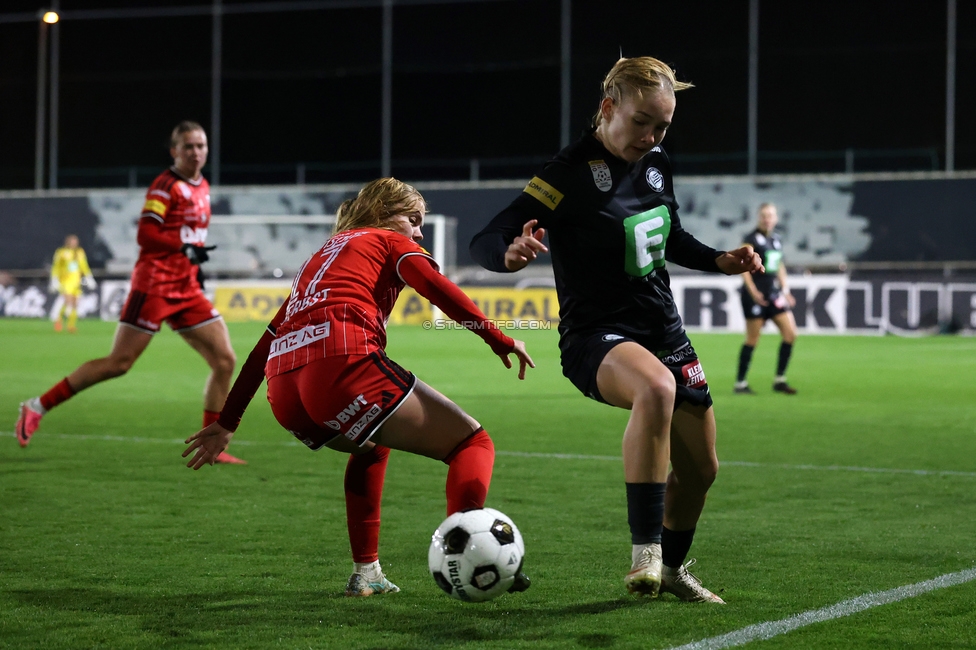 Sturm Frauen - LASK
OEFB Frauen Bundesliga, 11. Runde, SK Sturm Graz Frauen - LASK, Trainingszentrum Messendorf, 23.10.2026. Foto zeigt Lena Breznik (Sturm Frauen)

