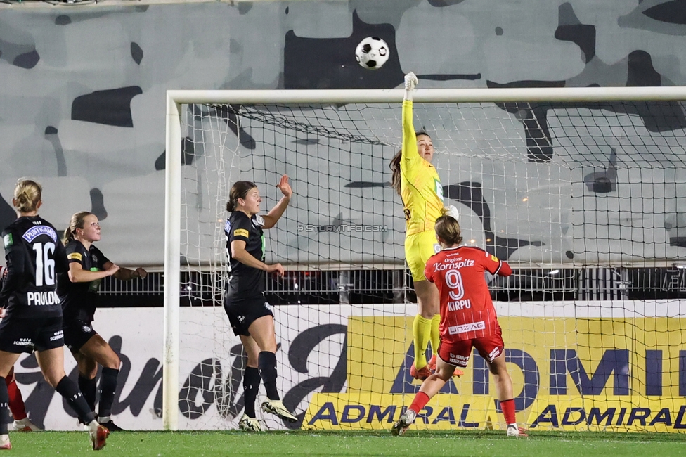 Sturm Frauen - LASK
OEFB Frauen Bundesliga, 11. Runde, SK Sturm Graz Frauen - LASK, Trainingszentrum Messendorf, 23.10.2026. Foto zeigt Vanessa Gritzner (Sturm Frauen)

