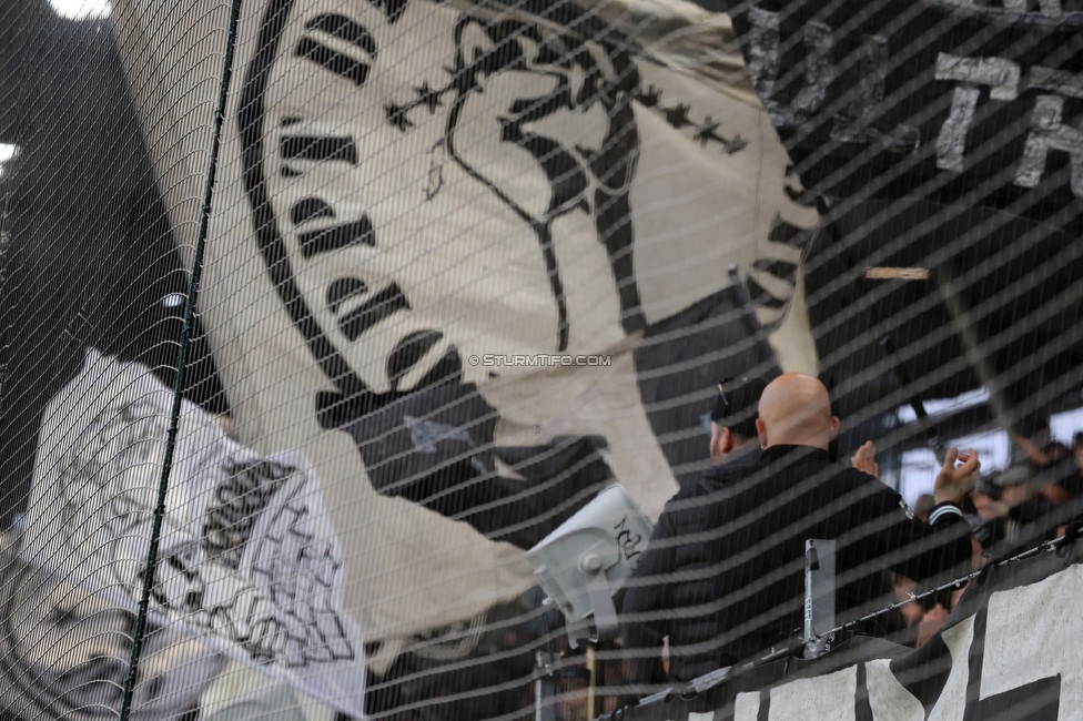 Sturm Graz - Ried
Oesterreichische Fussball Bundesliga, 10. Runde, SK Sturm Graz - SV Ried, Stadion Graz-Liebenau, 25.10.2026. Foto zeigt Fans von Sturm
Schlüsselwörter: repression