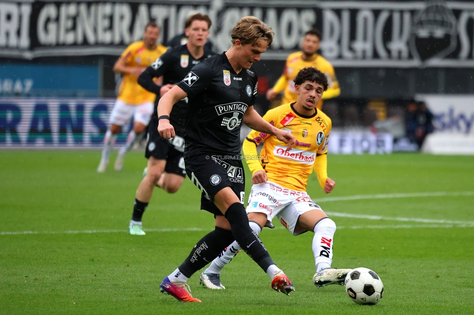 Sturm Graz - Ried
Oesterreichische Fussball Bundesliga, 10. Runde, SK Sturm Graz - SV Ried, Stadion Graz-Liebenau, 25.10.2026. Foto zeigt Paul-Friedrich Koller (Sturm)
