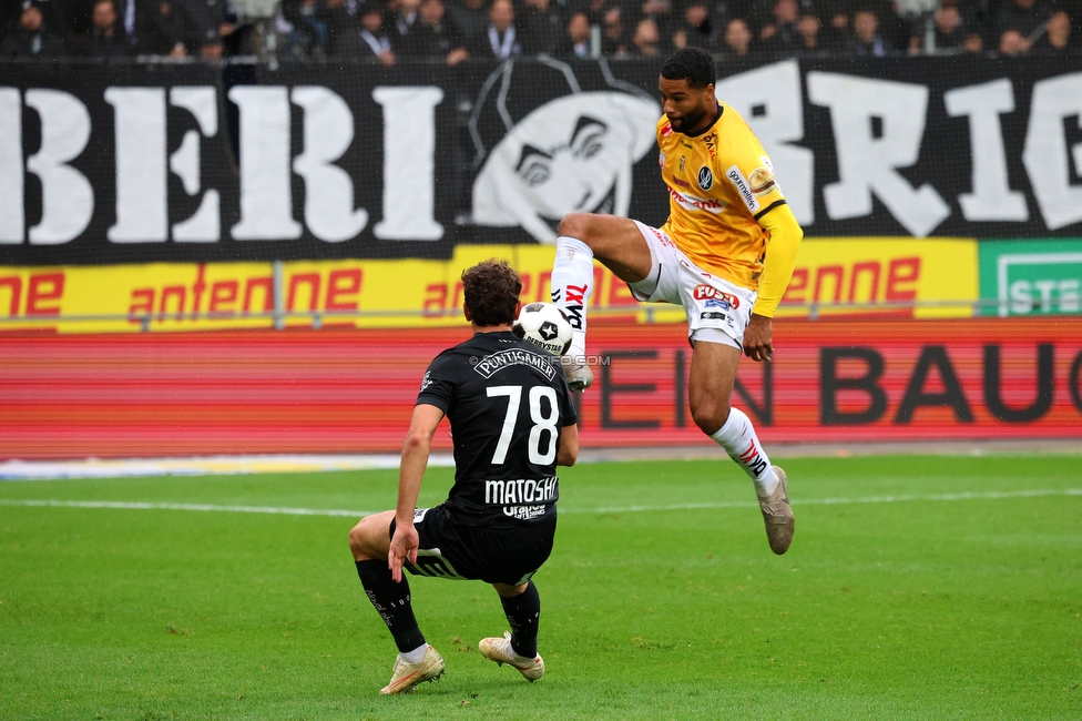 Sturm Graz - Ried
Oesterreichische Fussball Bundesliga, 10. Runde, SK Sturm Graz - SV Ried, Stadion Graz-Liebenau, 25.10.2026. Foto zeigt Valmir Matoshi (Sturm)
