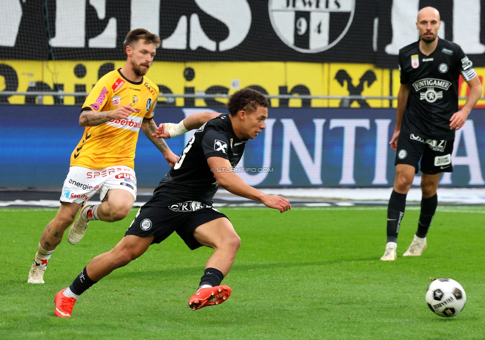 Sturm Graz - Ried
Oesterreichische Fussball Bundesliga, 10. Runde, SK Sturm Graz - SV Ried, Stadion Graz-Liebenau, 25.10.2026. 

Foto zeigt Jacob Peter Hoedl (Sturm)
