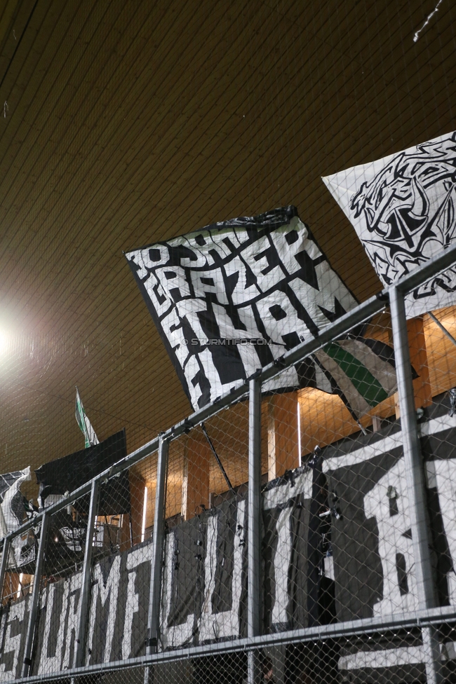 Lustenau - Sturm Graz
OEFB Cup 3. Runde, SC Austria Lustenau - SK Sturm Graz, Reichshofstadion, Lustenau, 29.10.2026. 

Foto zeigt Fans von Sturm
